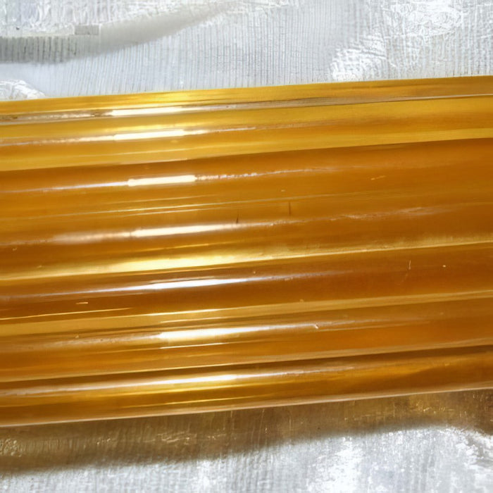 XL Moretti Glasstäbe transparent amber 1KILO Künstler