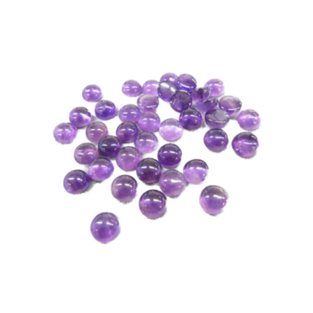 Cabochon Amethyst 8-10mm 1Stk.