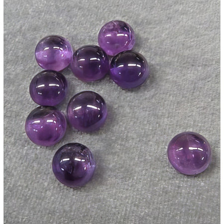 Cabochon Amethyst 9-12mm 1Stk.