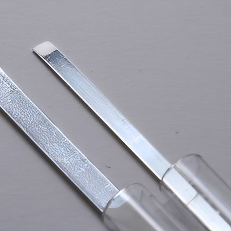 Cabochon Draht 5x0.5mm (Bezel Wire) fein Silber 10cm