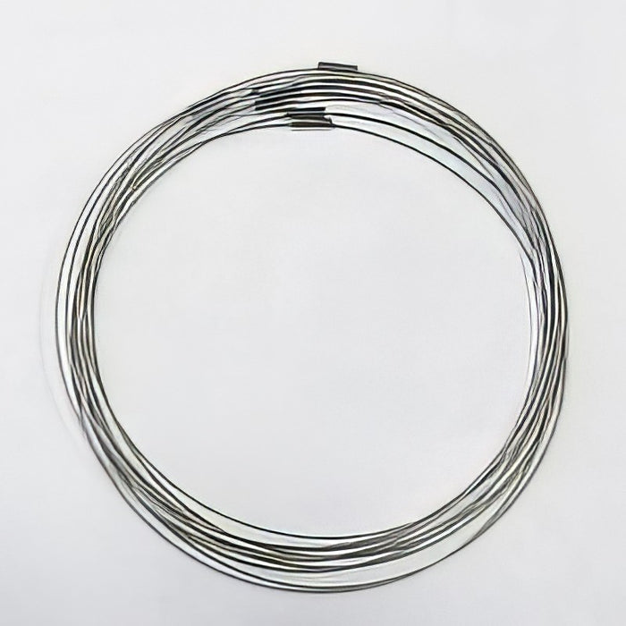 Edelstahldraht 1mm Ø Kette silber m. Magnet