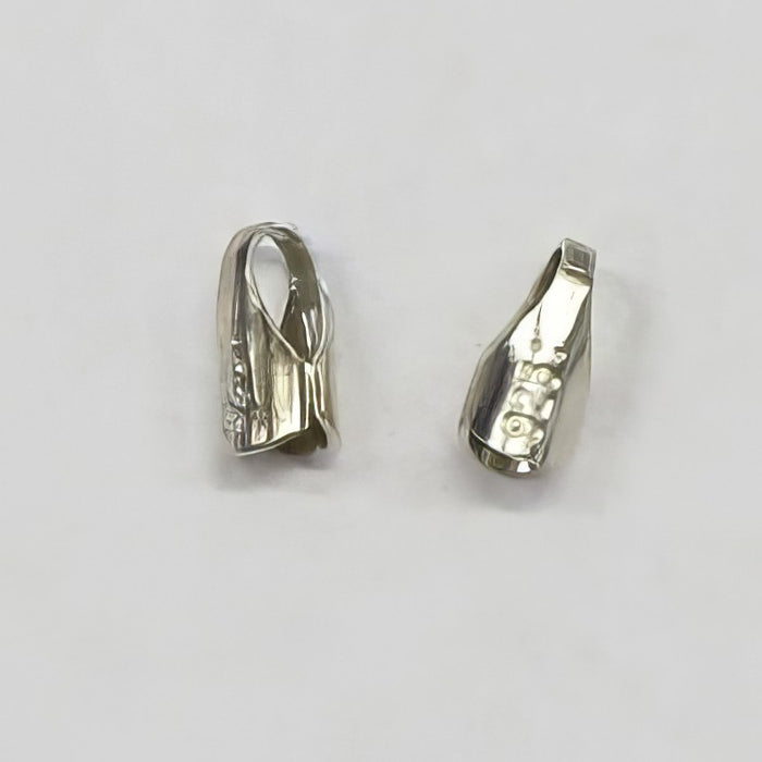 Kord-Kappe 2mm 925 Sterling Silver 2 Stück