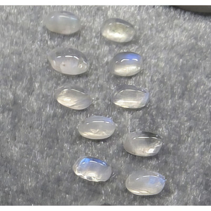 Cabochon Mondstein oval 6x4mm 1Stk.