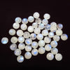 Cabochon Mondstein rund 9x7mm 1Stk. – Bild 2