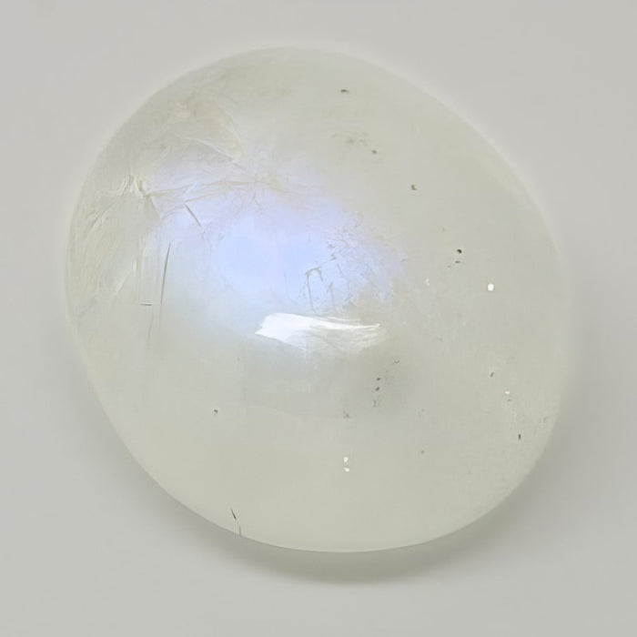 Cabochon Mondstein rund 9x7mm 1Stk. – Bild 3