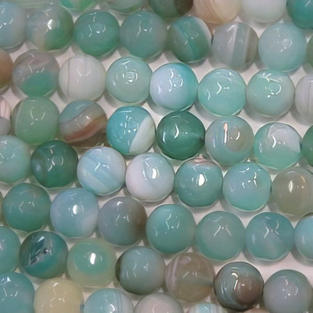 'Achat helles Aqua 8mm facettiert  1 Stück