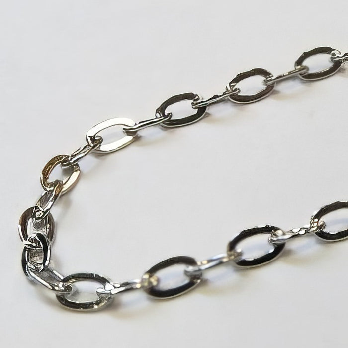 Gliederkette 4,4x3,7mm Chirurgenstahl 1m