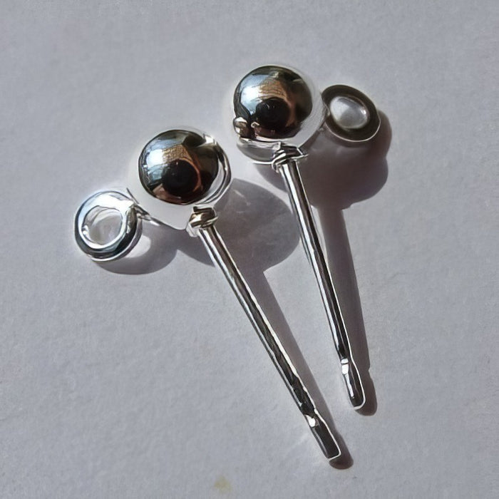 Ohrstecker mit 4mm Kugel 2 Stück