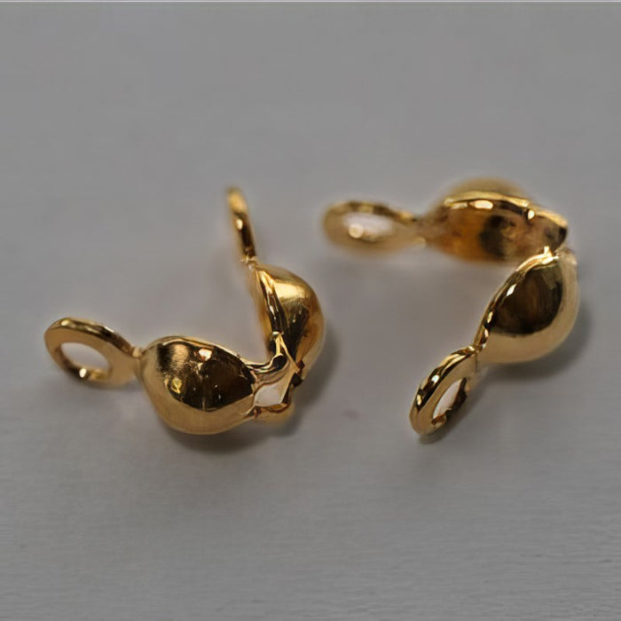 Quetschkalotte goldf. 3.5mm Ösen zu 100 Stk.