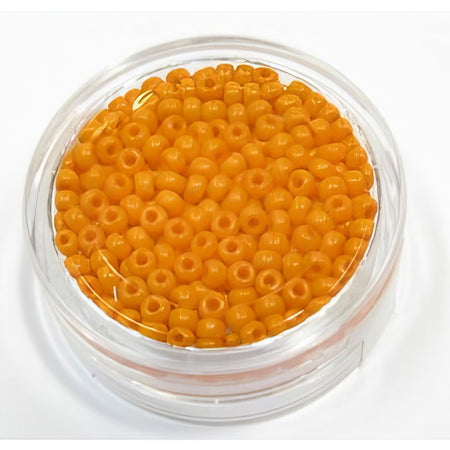 Rocailles Japan orange opak 3mm 8gr