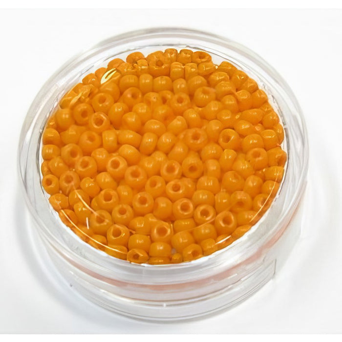 Rocailles Japan orange opak 3mm 8gr