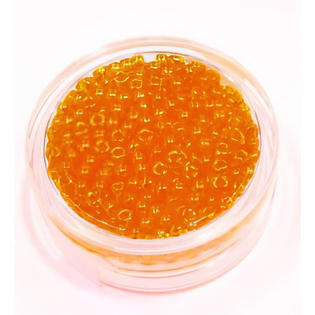 Rocailles Japan orange trans 3mm 8gr