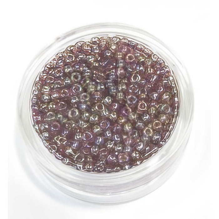 Rocailles Japan pearl rebenbogen trans 2.5mm 8gr
