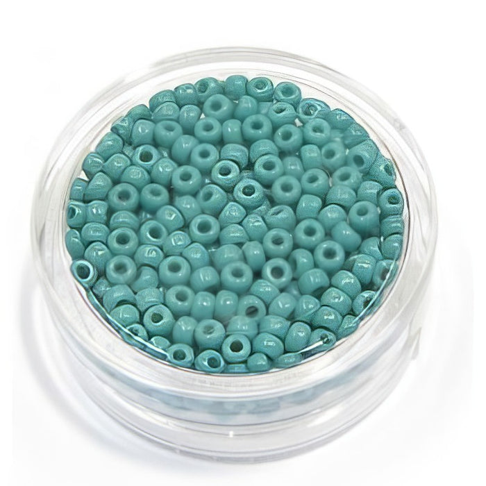 Rocailles Japan opak türkis 3mm 16gr