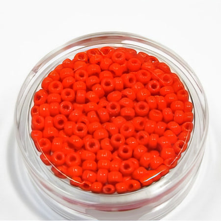 Rocailles Japan opak rot 3mm 8gr