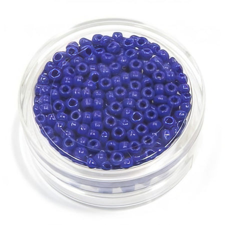 Rocailles Japan opak dunkel blau 3mm 8gr