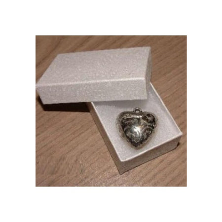 Schachtel für Schmuck weiss Klein