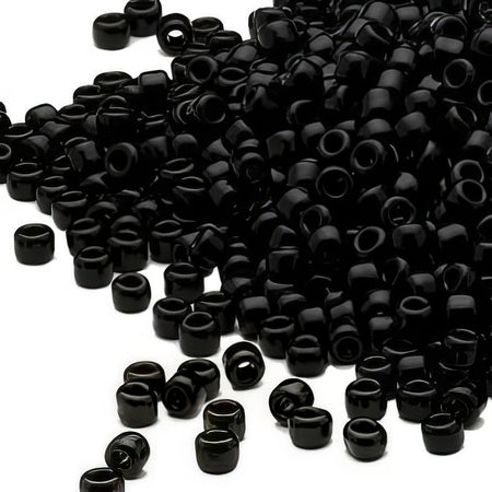 Rocailles schwarz 2mm 20gr
