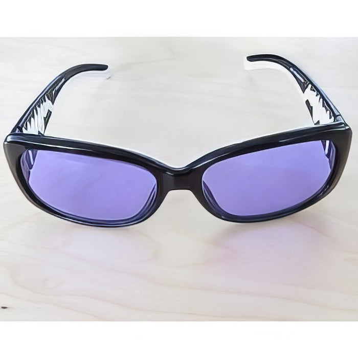 Schutzbrille Didymium PC Profi Stern weiss der Sterne etwas gelb – Bild 4