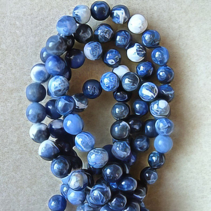 Sodalith 10mm 1 Stück toller blauer Stein