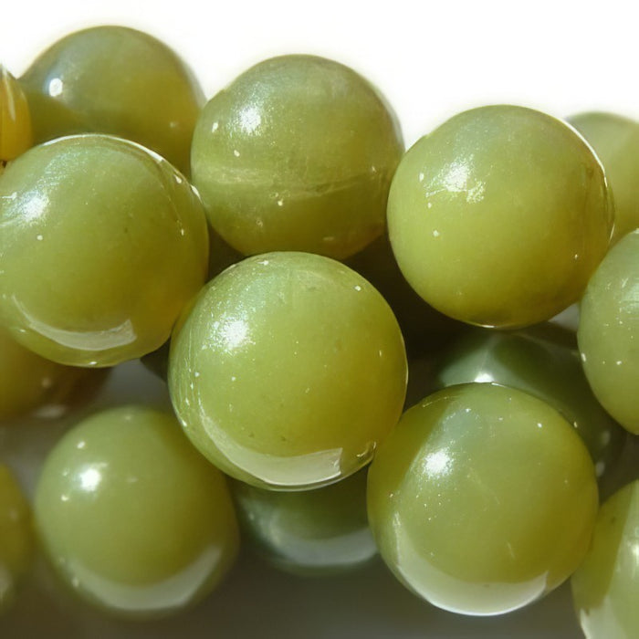 Neue jade Oliv 8mm 1 stk.