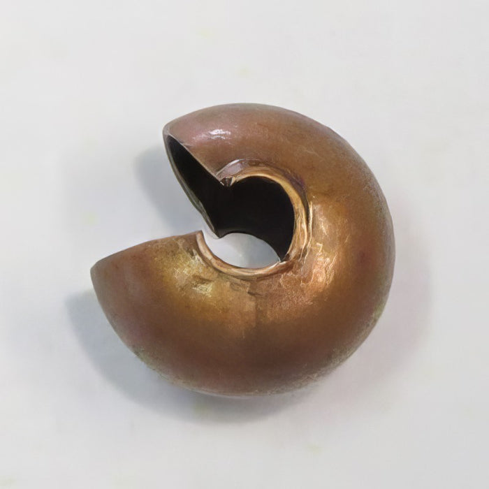 Stülpperle 5mm kupferfarben 10 Stück