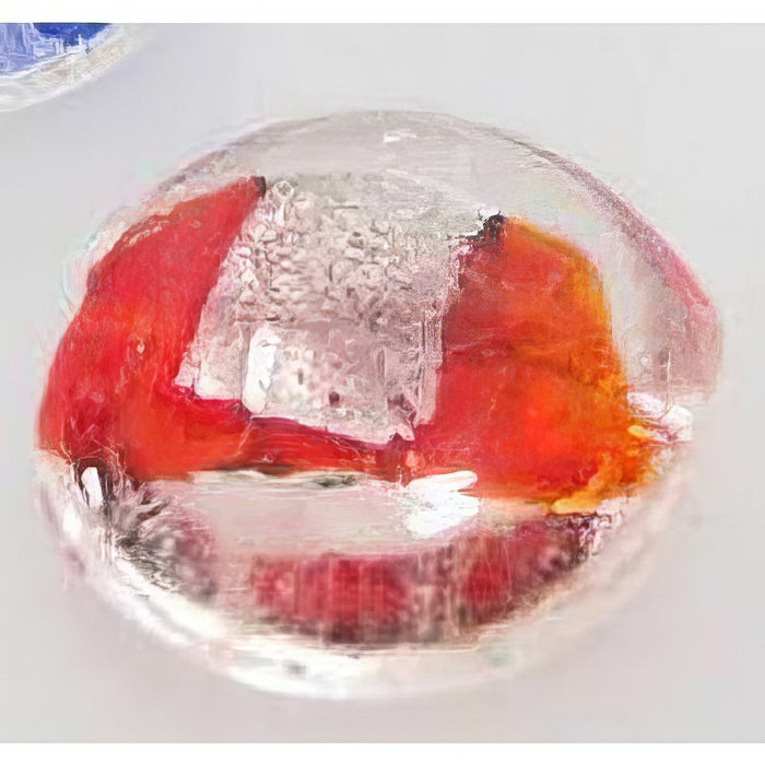 Lampwork div Farben silbereck 20x10mm 1Stück