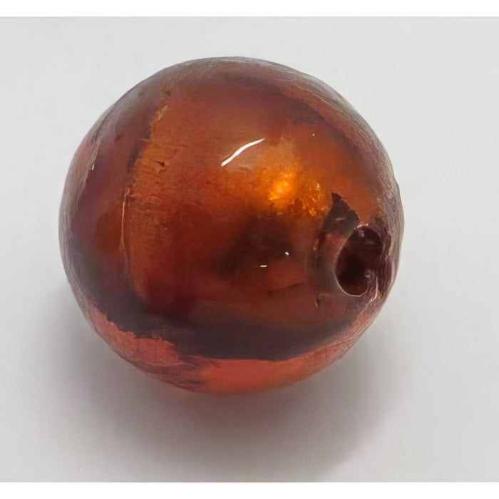 Lampwork div Farben Rund 10mm 1 Stück