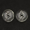 Hohlperle aus Glas 25mm 1 Stück