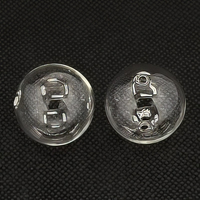 Hohlperle aus Glas 25mm 1 Stück