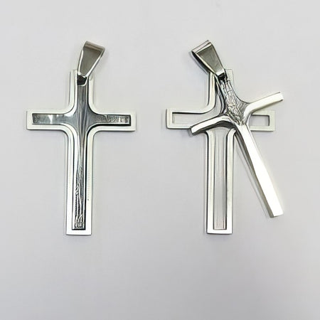 Anhänger Kreuz Edelstahl 1Stk.