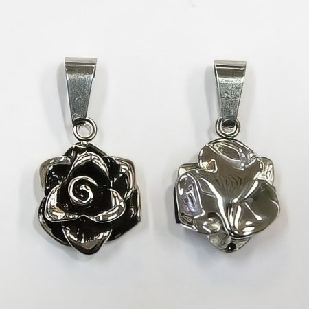 Anhänger Rose Edelstahl 1Stk.