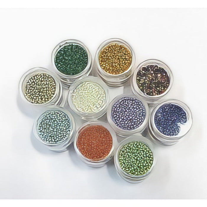 Microkügelchen fein diverse Farben 9-10gr.