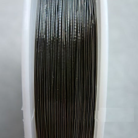Edelstahldraht  schwarz 0,6 mm 40m