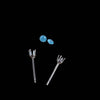 xl Ohrstecker easy Schnapp Edelstahl für 3mm 10 stück – Bild 2