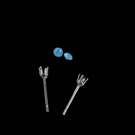 xl Ohrstecker easy Schnapp Edelstahl für 3mm 10 stück – Bild 2