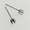 xl Ohrstecker easy Schnapp Edelstahl für 3mm 10 stück
