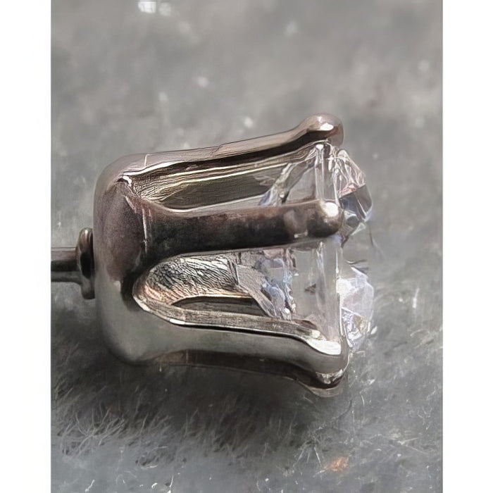 Ohrstecker easy Schnapp Edelstahl für 5mm 2 stück – Bild 2