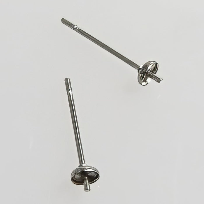 Ohrstecker peg 3mm Edelstahl 10 Stück