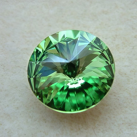 Rivoli  Peridot 12mm 1 Stück