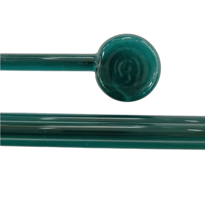 Moretti Glasstäbe transp. D.Petrol ca. 1m= 3 Stück