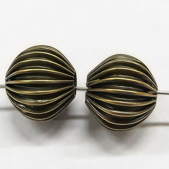 Perle Melinda bronzrf. 10mm 2Stück