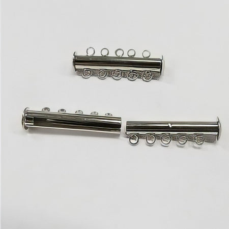 Mehrstrang Slide Verschluss magnetisch 5er platinf.1 Stk