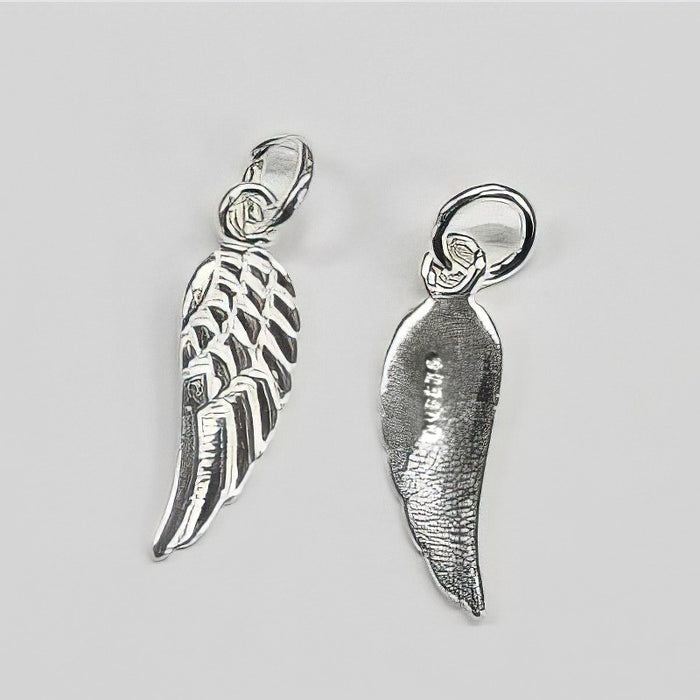 Anh.Flügel flach 16x5mm Silber 925 1 Stk.