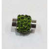 Magnetverschluss 16.5x12x7mm platinf Strass div. Farben 1 Stück