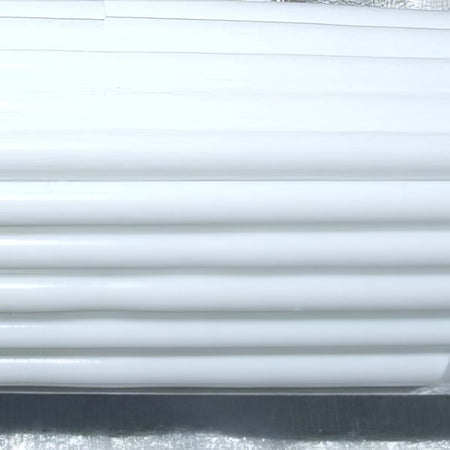 Moretti Glasstäbe weiss Opak ca 1m 3 Stück