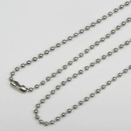 Edelstahl Kugelkette 2.5mm 60cm 1 Stück