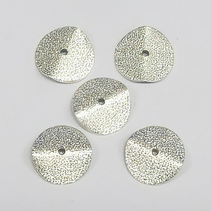 Münze gebogen stardust 14mm 5 Stück
