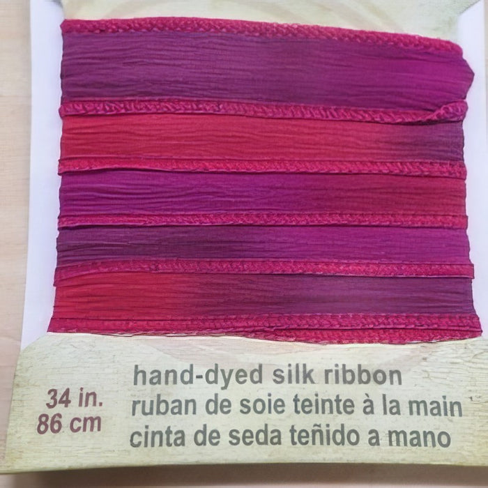 Wickelarmband Seide Beere ca. 0.86m x 1.5cm