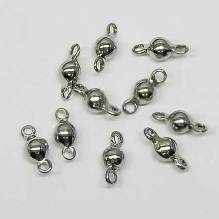 Link Kugel Edelstahl 8x3.5mm 10 Stk.